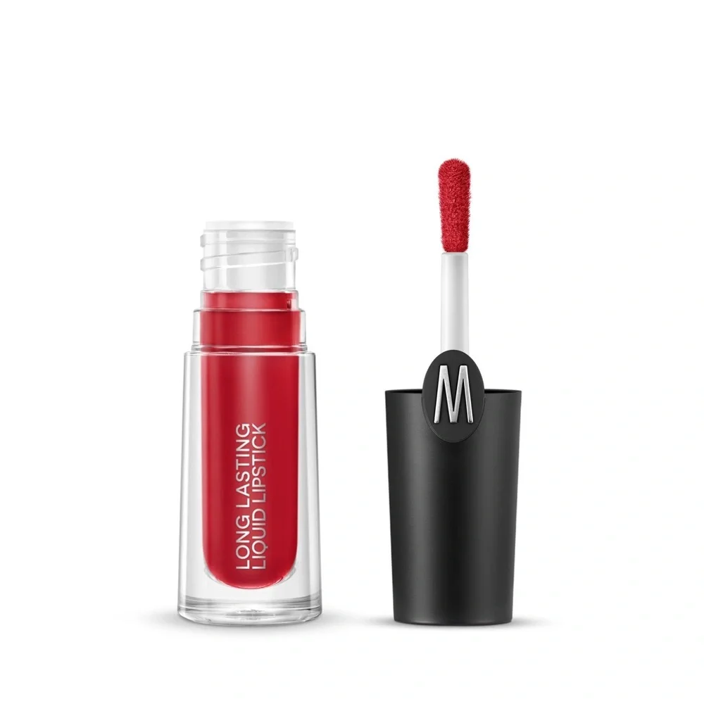 Wycon Cosmetics Long Lasting Liquid Lipstick #17 Red Geranium NIP